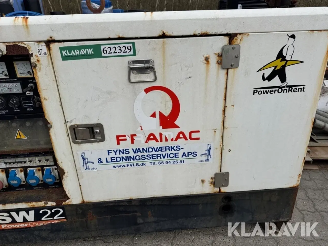 Billede 9 - Generator Pramac GSW22