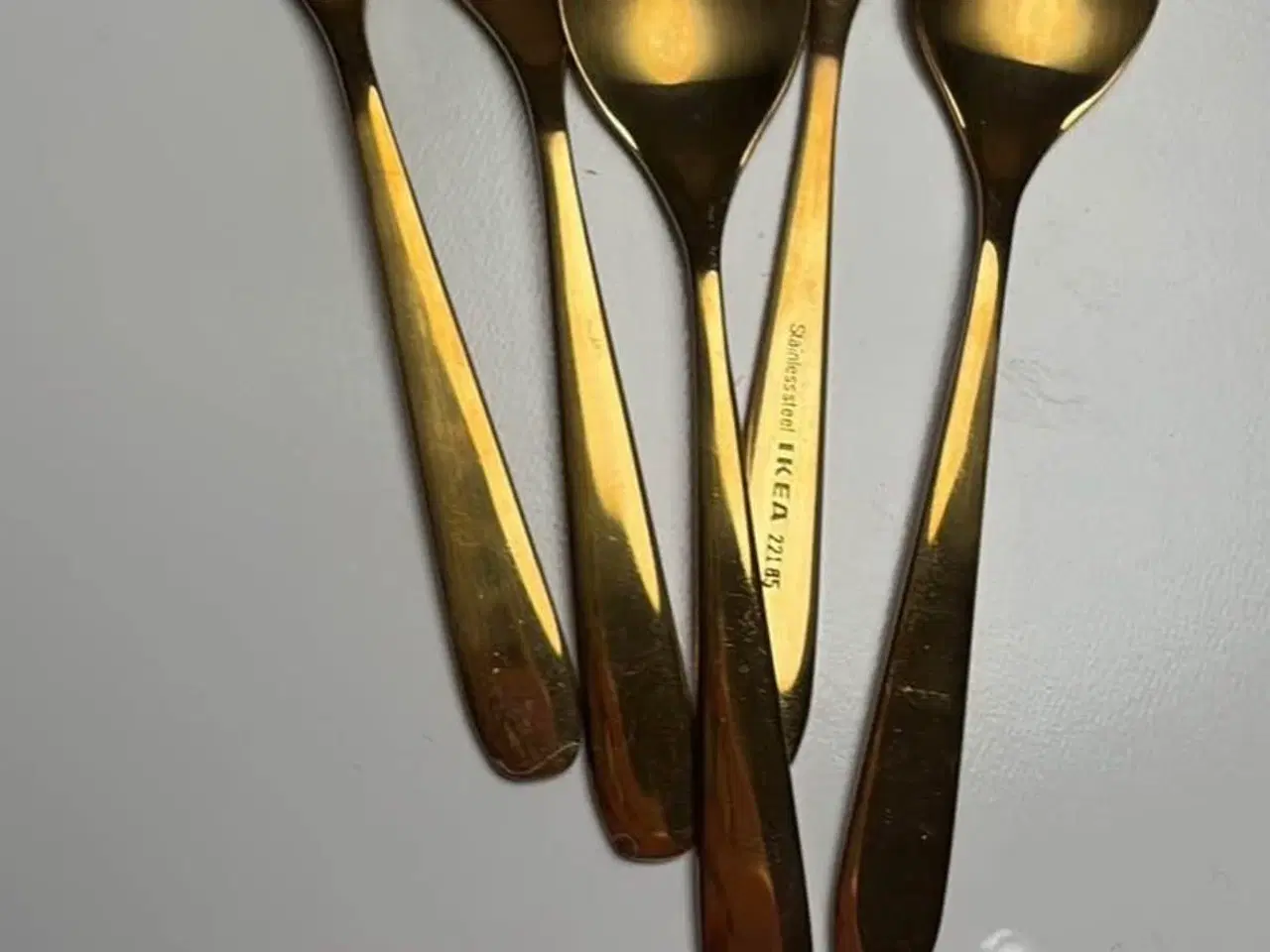 Billede 5 - Guld bestik fra IKEA