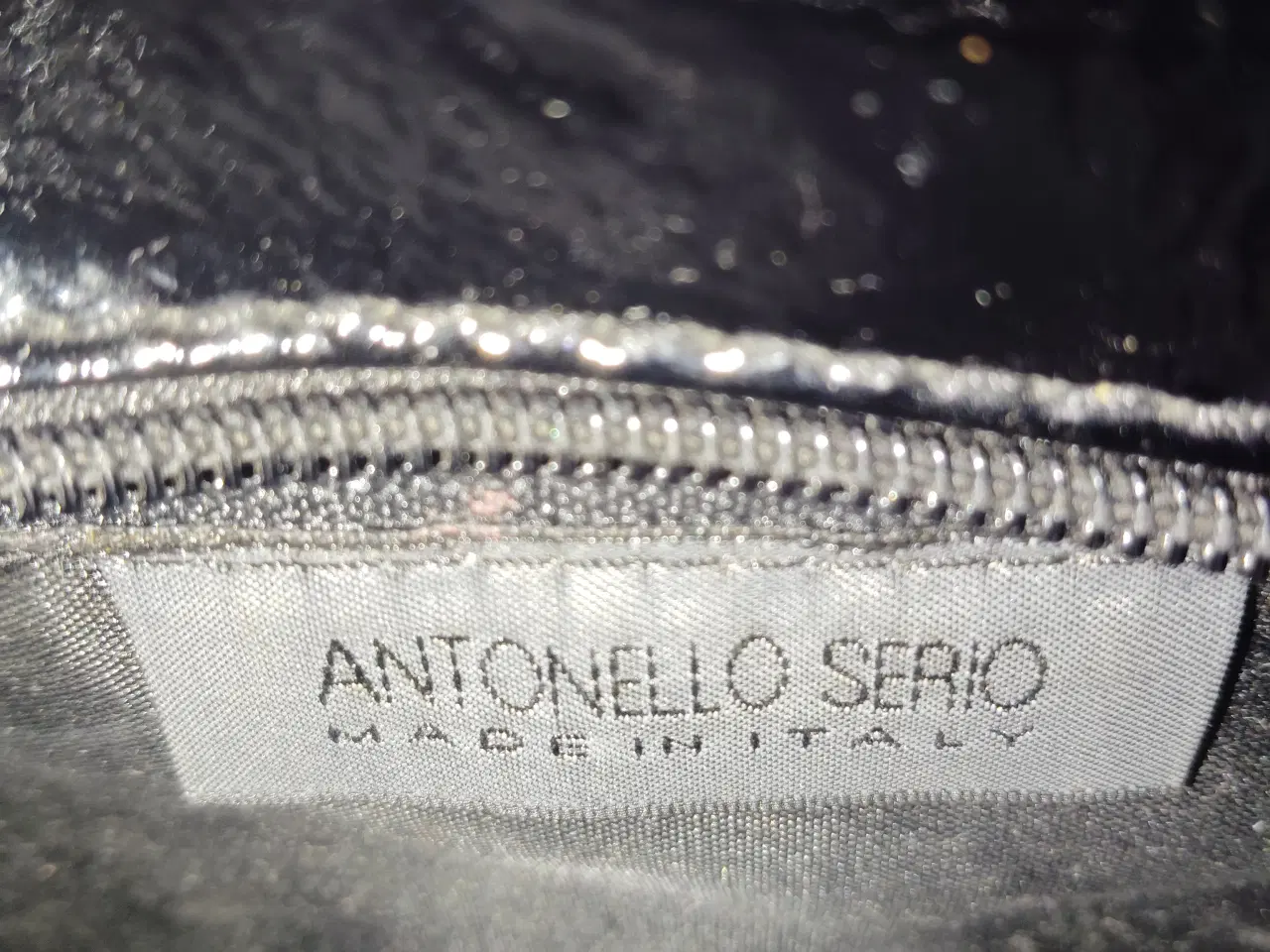 Billede 4 - Håndtaske sort lak