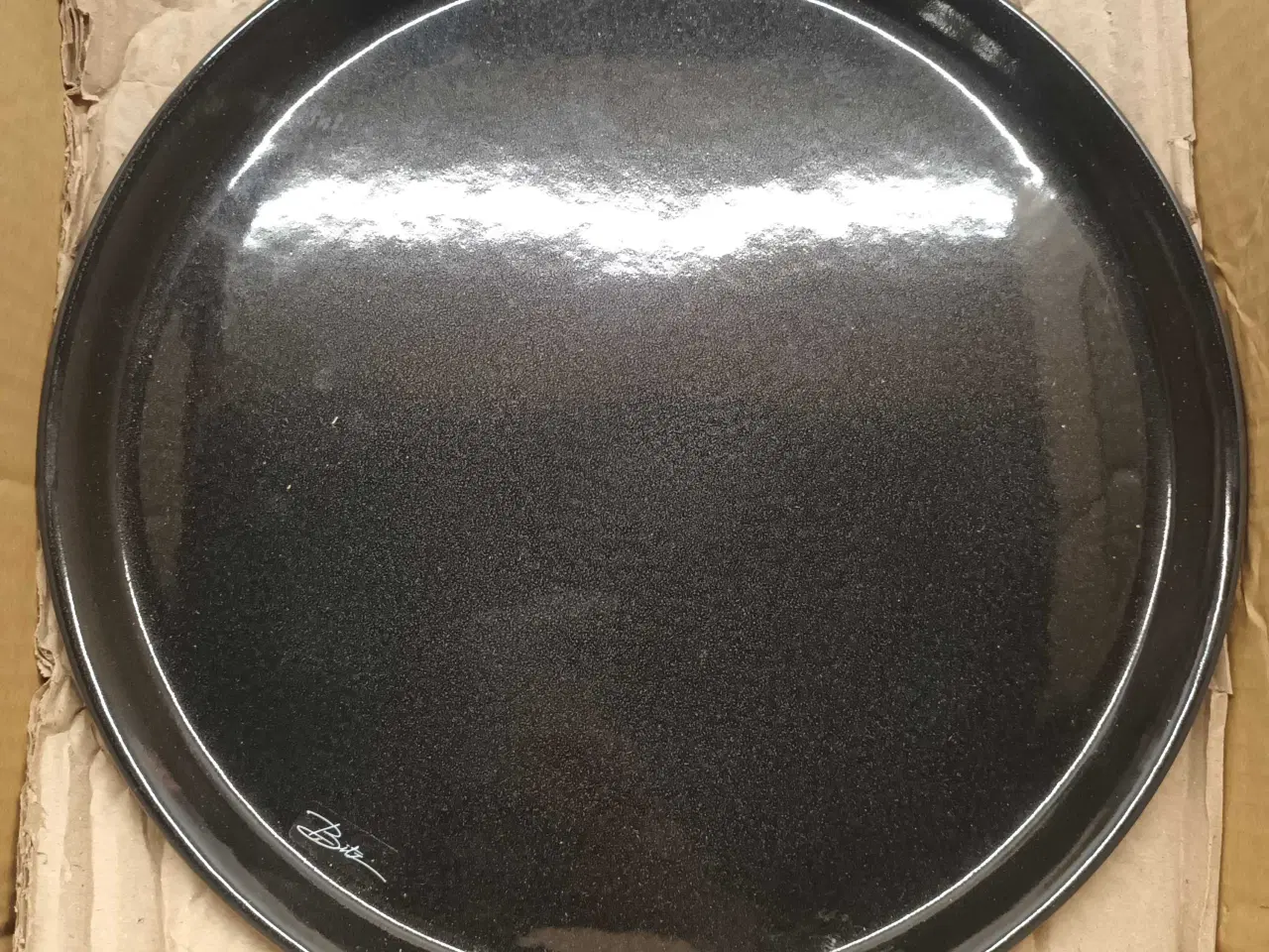 Billede 1 - 2 stk. Bitz Gastro tallerkner ø27 cm - Galaxy sort