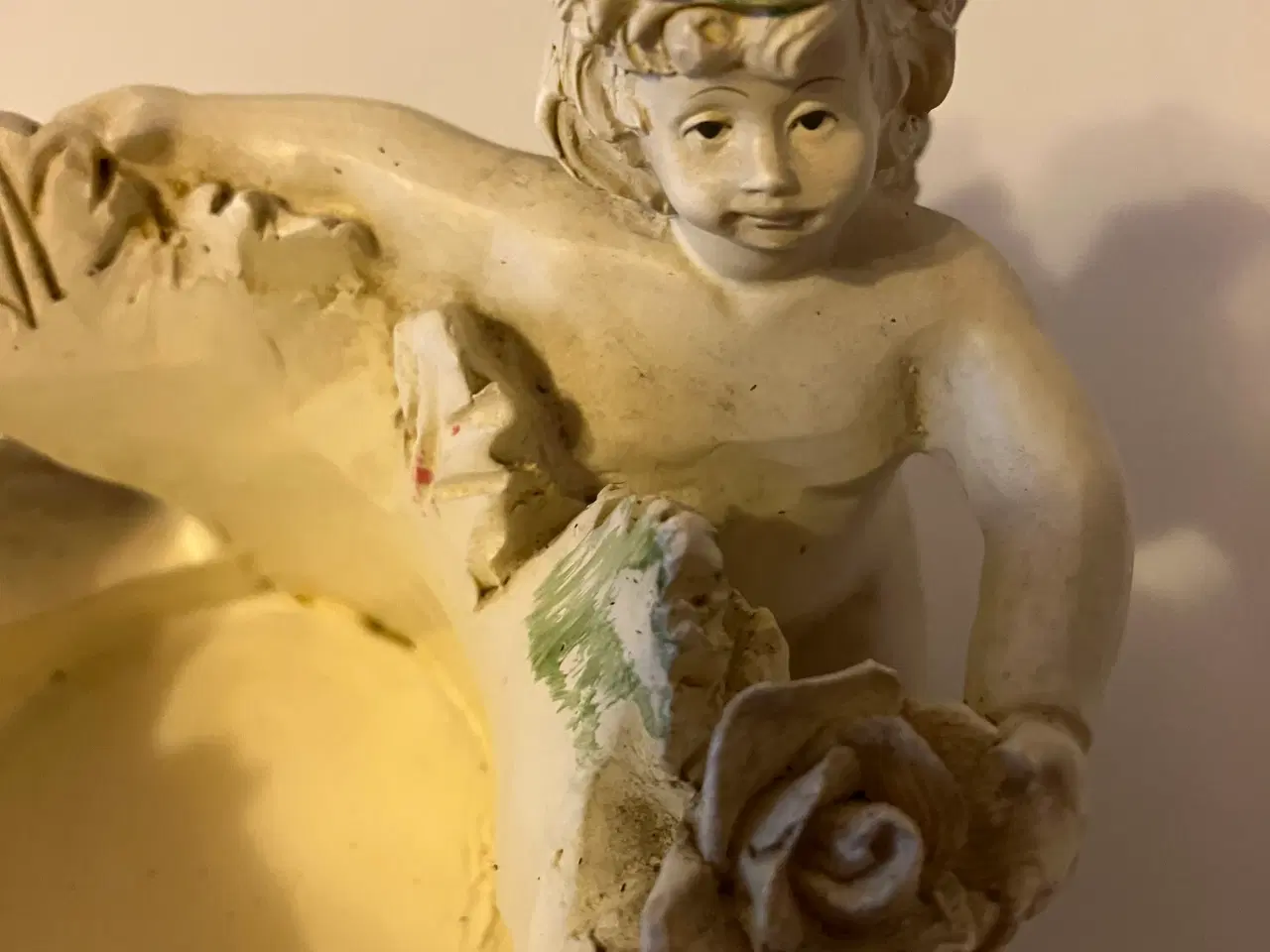 Billede 4 - 2 Lysestager med Engle