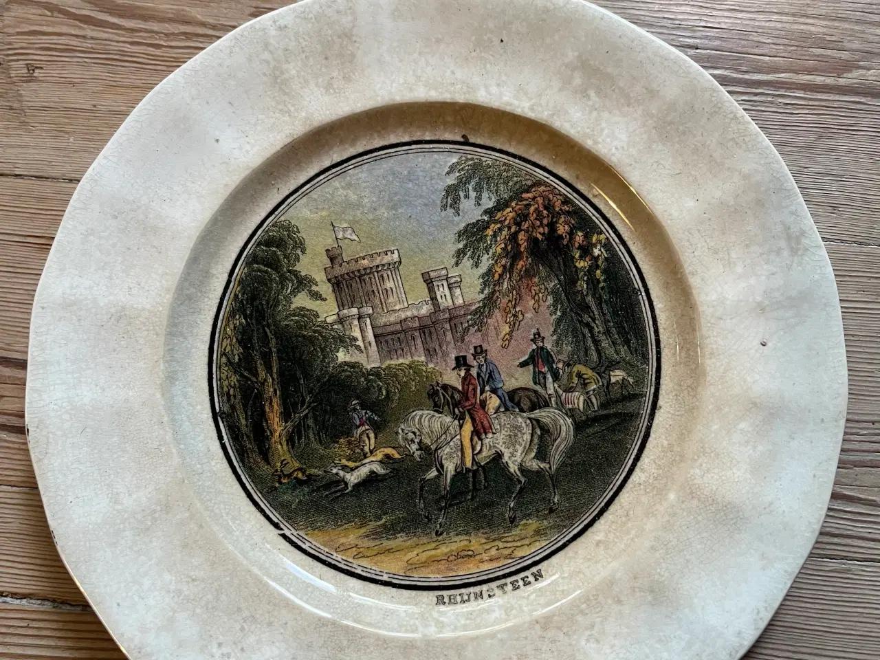 Billede 1 - P. Regout Maastricht Rhijnsteen platte