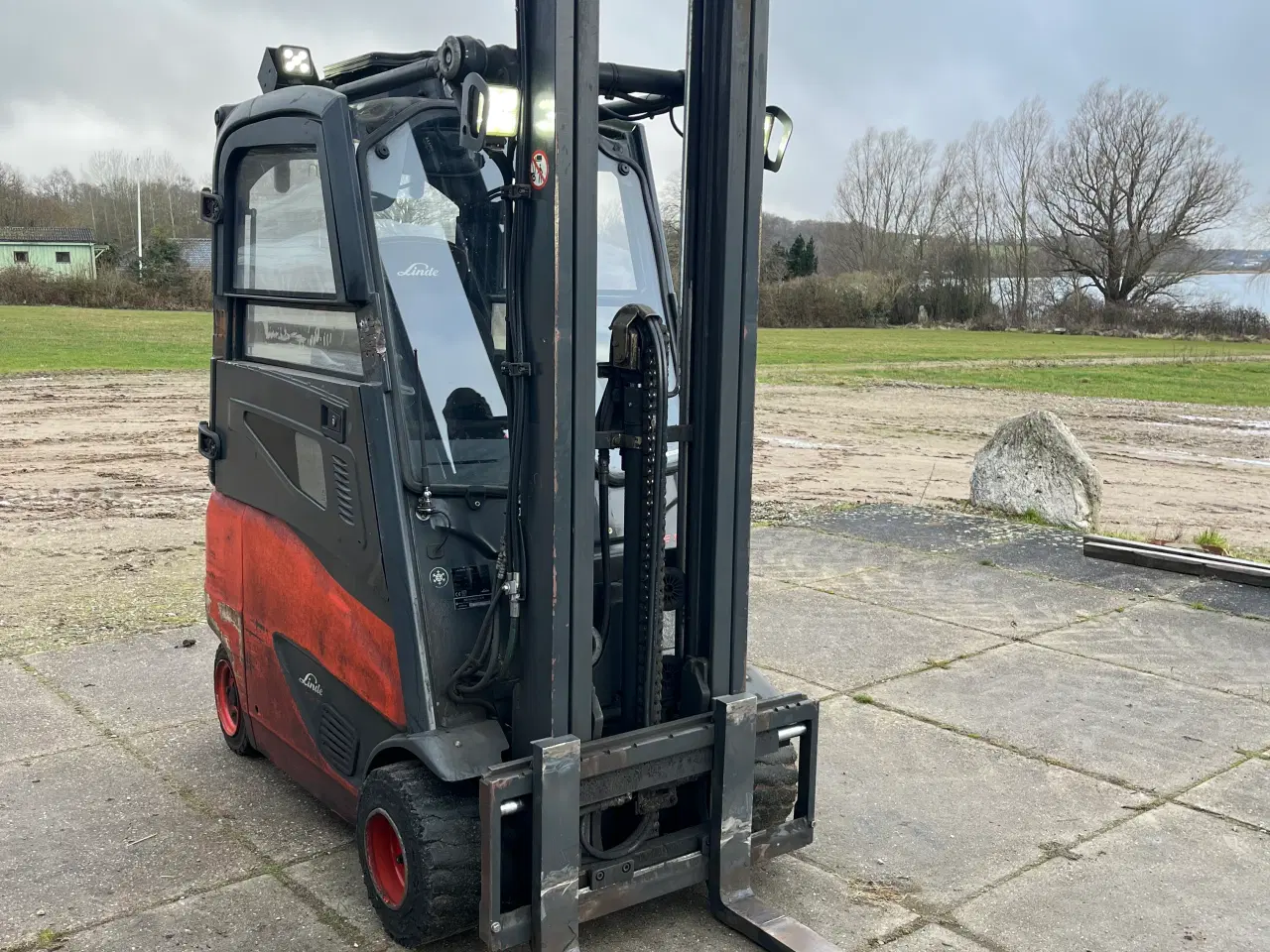 Billede 5 - Linde E18ph-02 eltruck - triplex mast m.friløft.