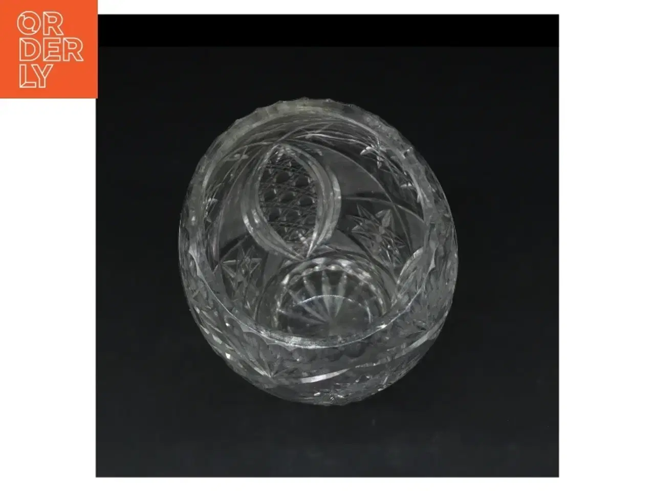 Billede 3 - Krystalvase (str. Ø. 10 cm. 26 cm)