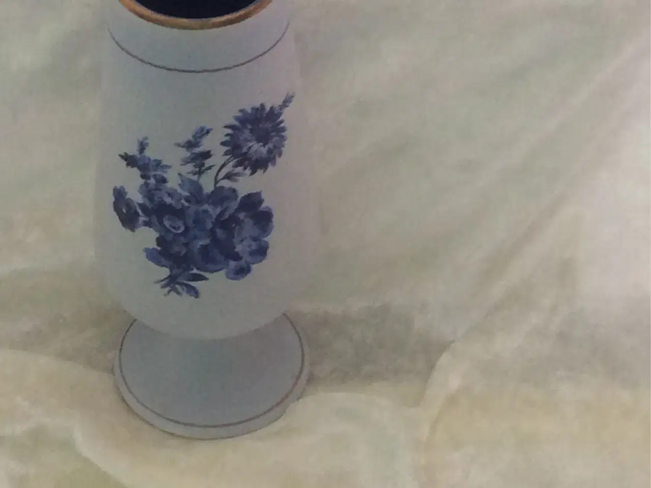 Billede 1 - Vase Blue rose nr 1840