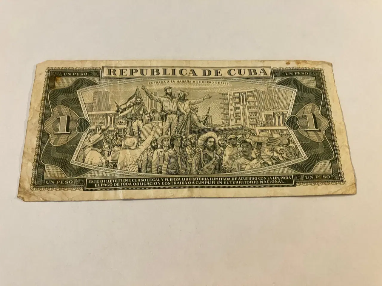 Billede 2 - Un Peso 1980 Cuba