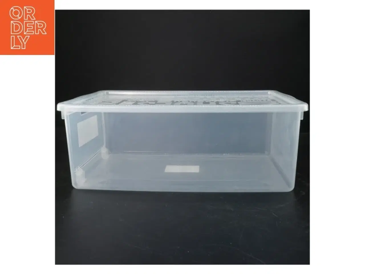 Billede 3 - Plastik opbevaringsbokse, 3 stk fra Plast Team (str. 28 x 25. x 13. cm. 3 styk)