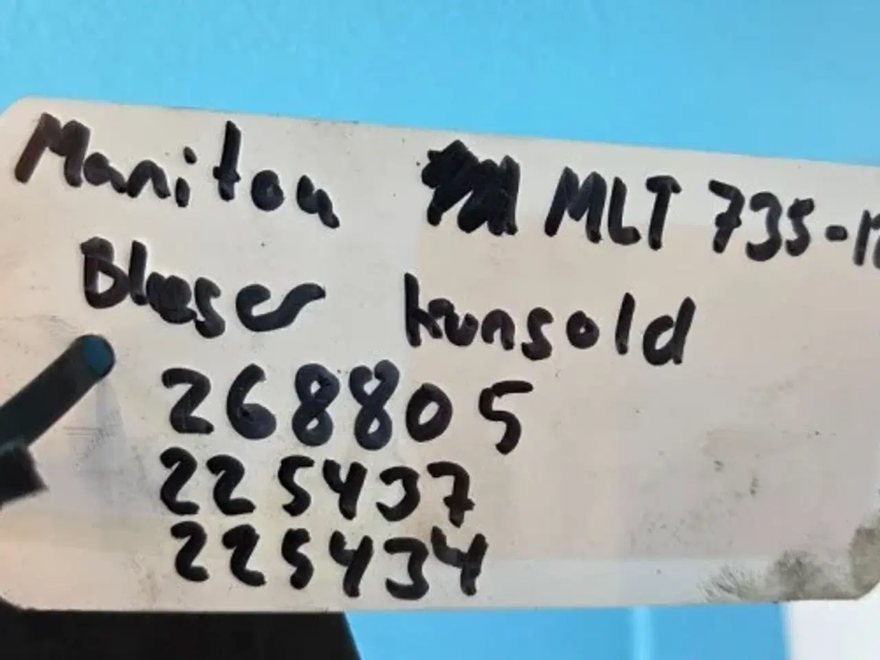 Billede 16 - Manitou MLT735-120 Blæser Kunsold 268805