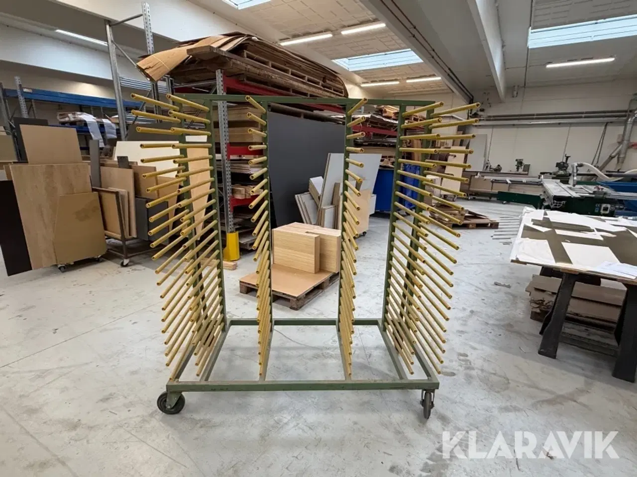 Billede 8 - Pladetørringsvogn / tørrestativ 2 styk.