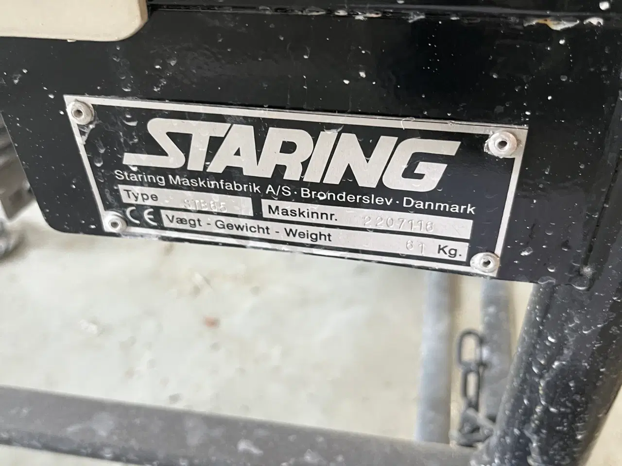 Billede 1 - Staring Tvangsblader 65l 230V STB