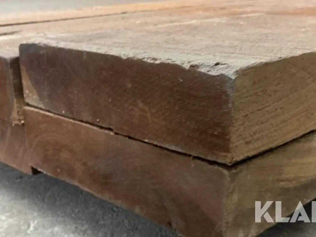 Billede 6 - Panga Panga Tømmer Bredde 18-20x190 cm 6 styk