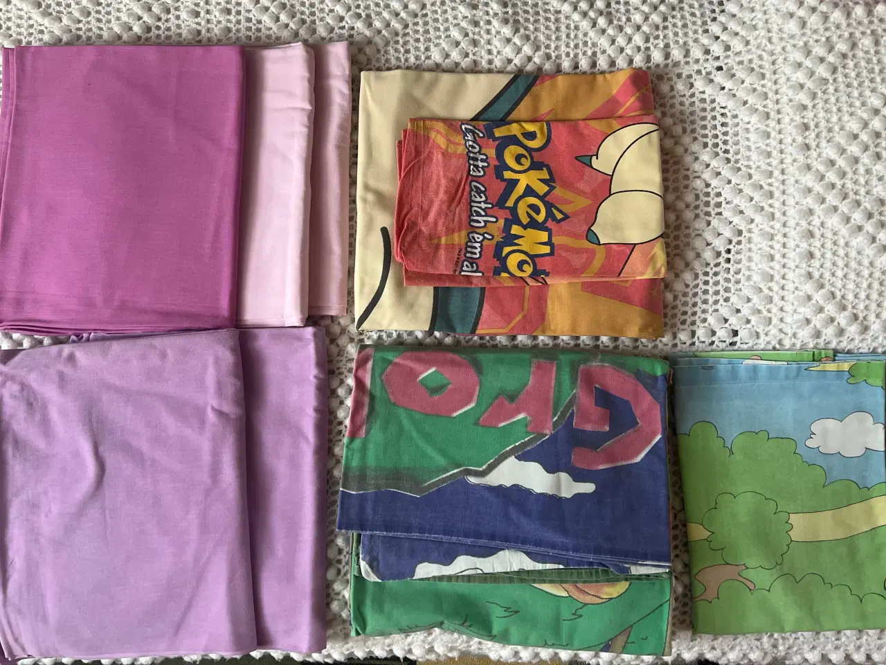 Billede 1 - Sengetøj til børn med Pokemon og Groksmotiv