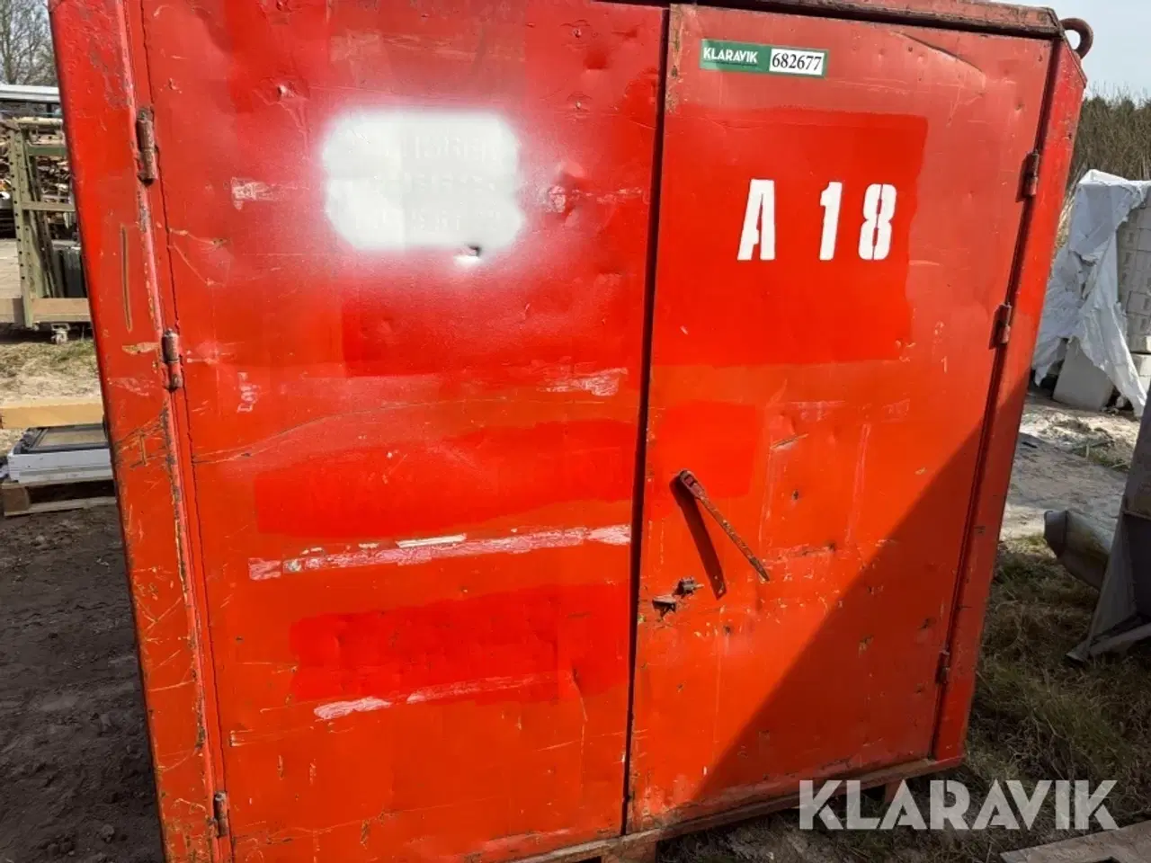 Billede 8 - Container isoleret med reoler