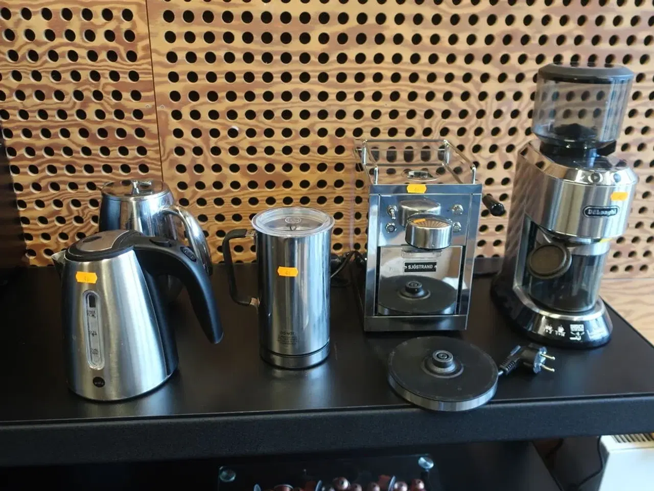 Billede 1 - Kaffebryggesæt bl.a. DELONGHI og SJÖSTRAND