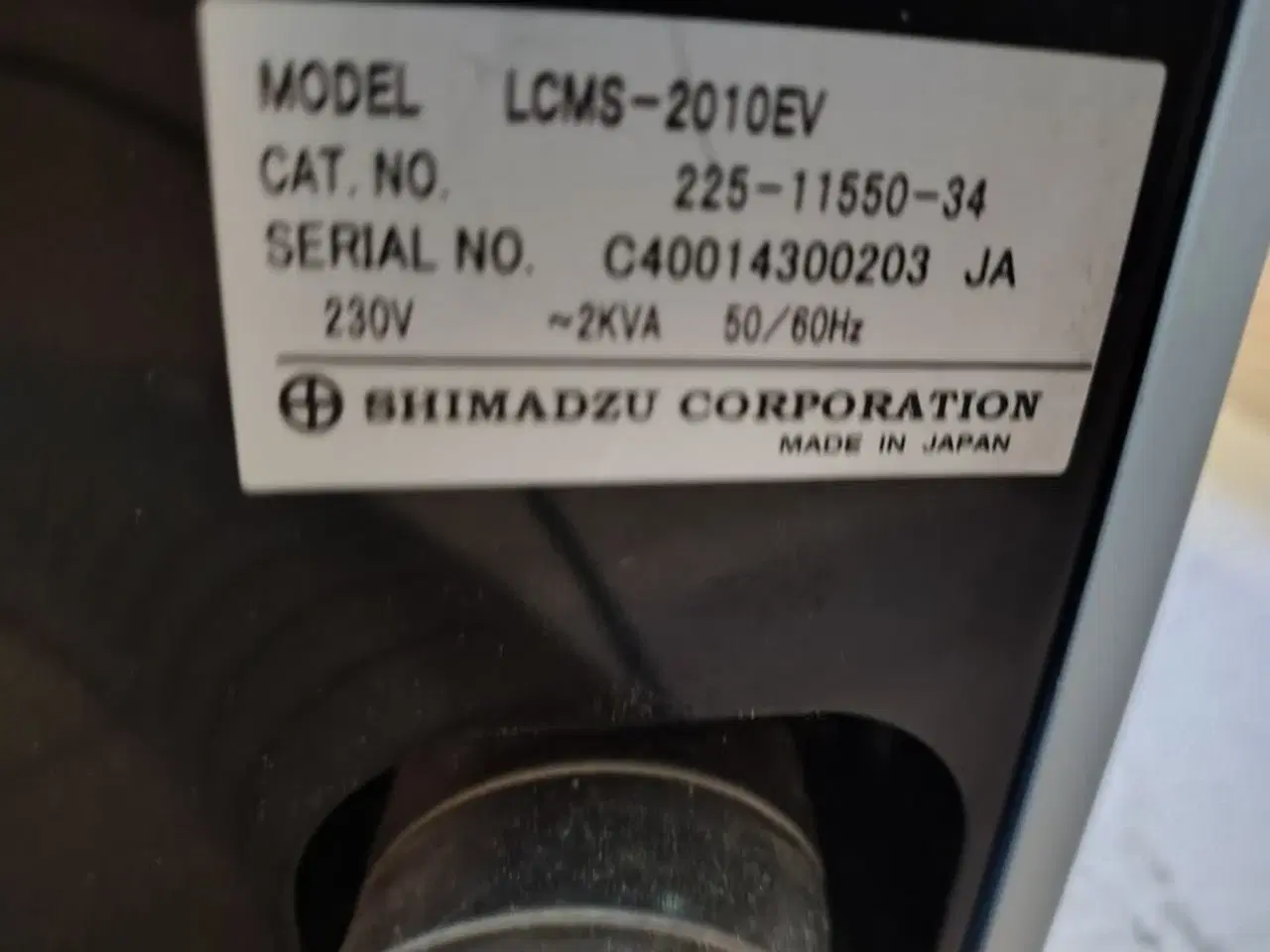 Billede 5 - Liquid Chromatograph Mass Spectrometer SHIMADUZ  LMCS-2010