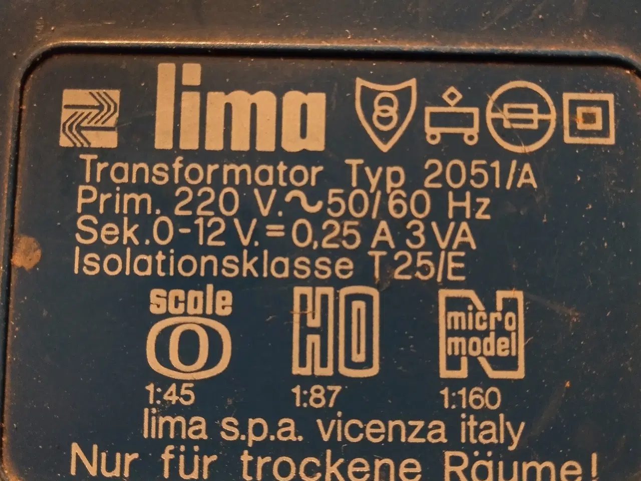 Billede 2 - Lima transformer model 2051/A