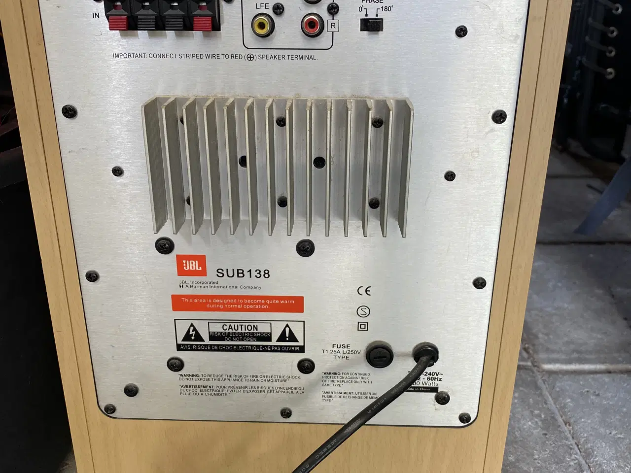 Billede 2 - JBL subwoofer 