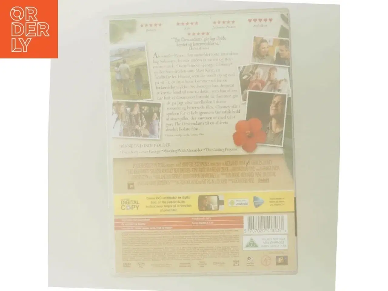 Billede 3 - THE DESCENDANTS med George Clooney (DVD)