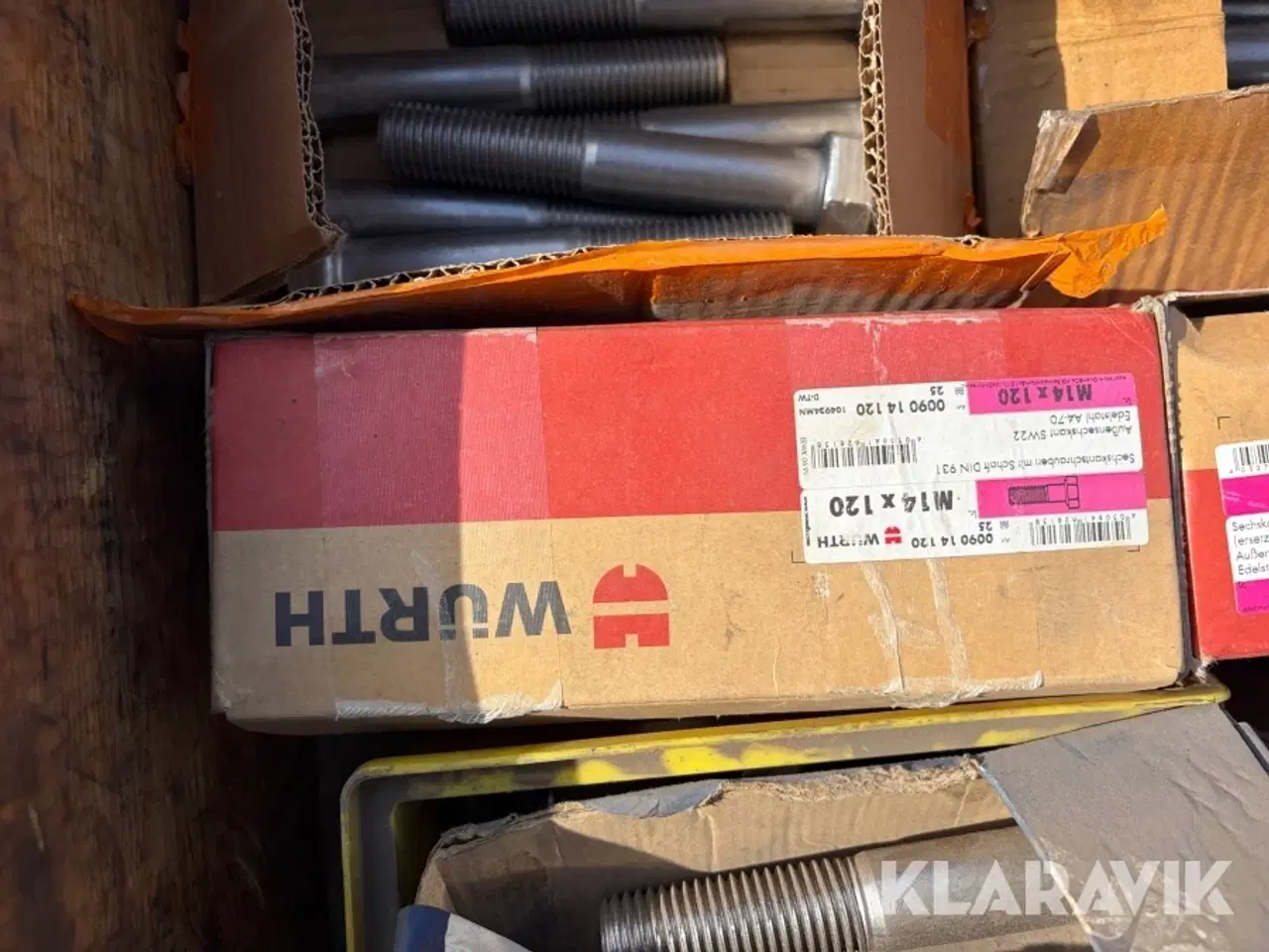 Billede 9 - Rustfri bolte og møtrikker blandet 140 kg
