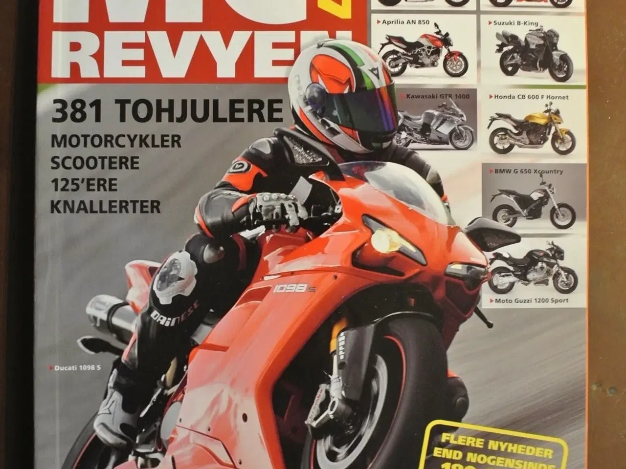 Billede 1 - mc-revyen 2007, red. af klavs lyngfeldt, emne: mot