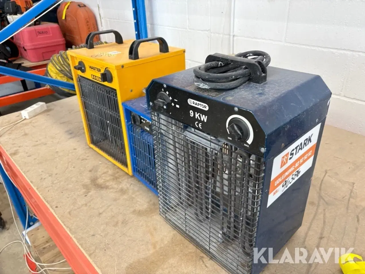 Billede 2 - Varmeovne 3styk 400V, 400V, 230V