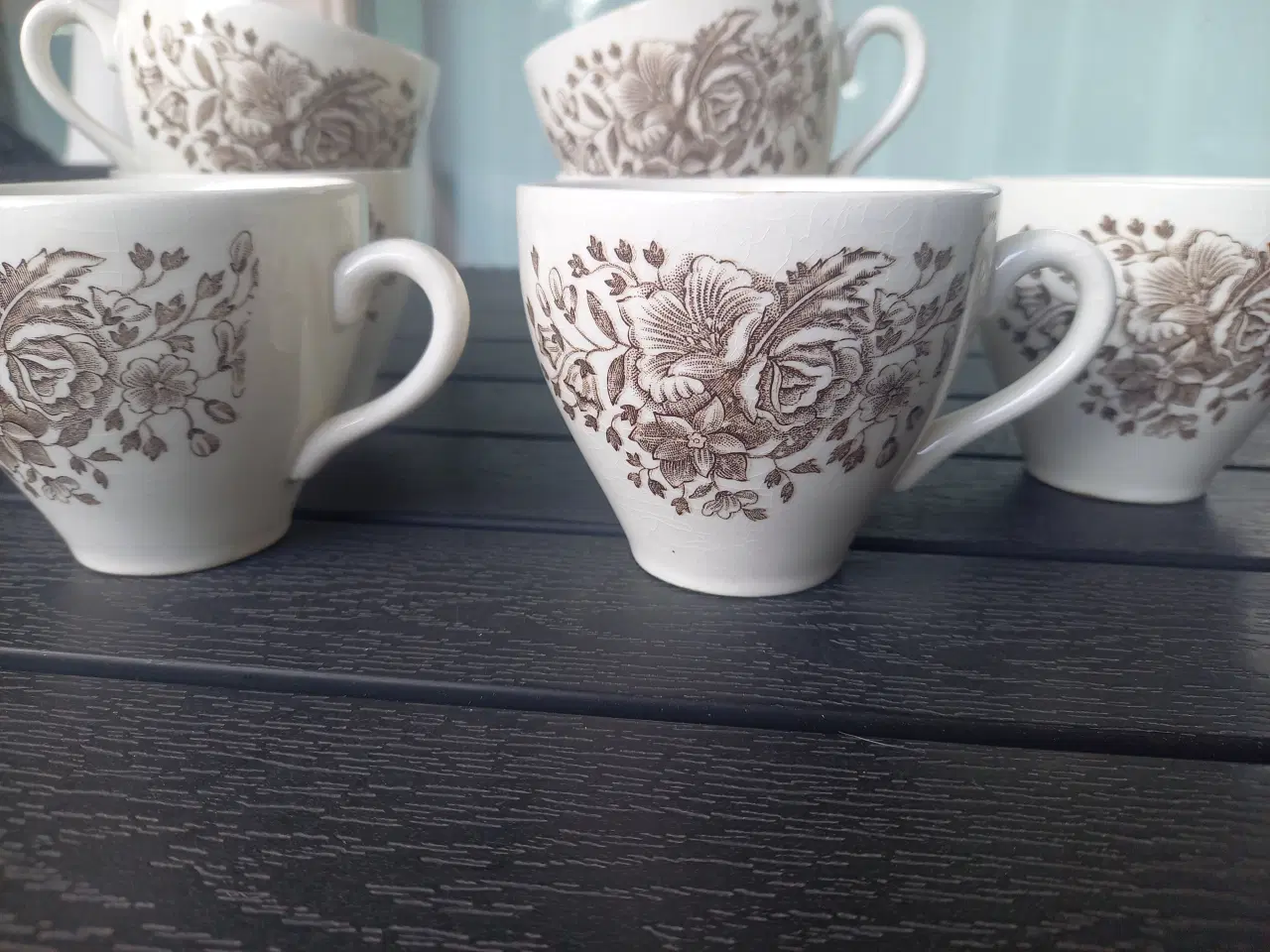Billede 1 - Vintage Engelsk Te kopper "Jardiniere"
