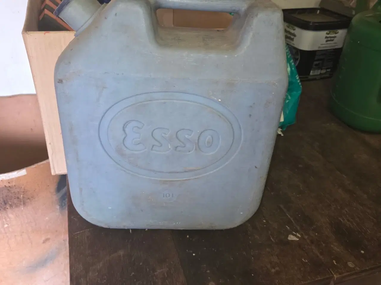 Billede 1 - retro esso benzindunke