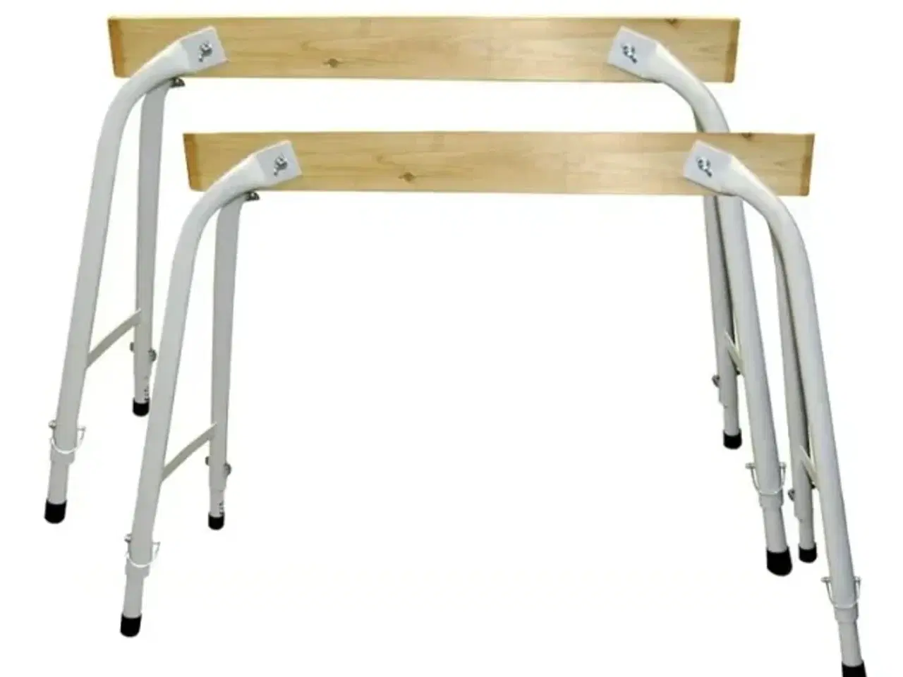 Billede 1 - 4 stk. Arbejdsbukke justerbar 60-90cm.