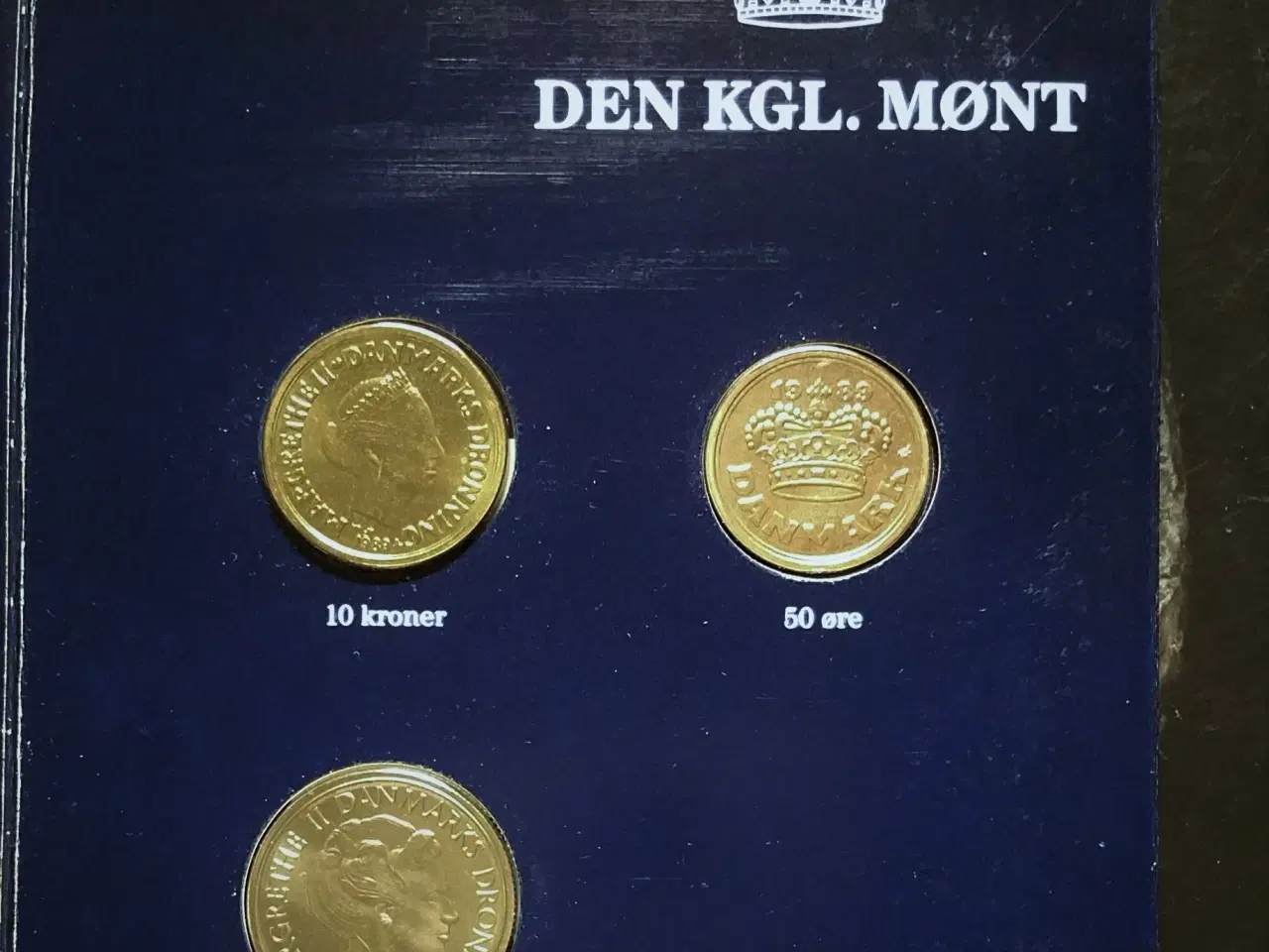 Billede 3 - DET KGL MØNTSÆT 1989 Margrethe II TOP Stand!