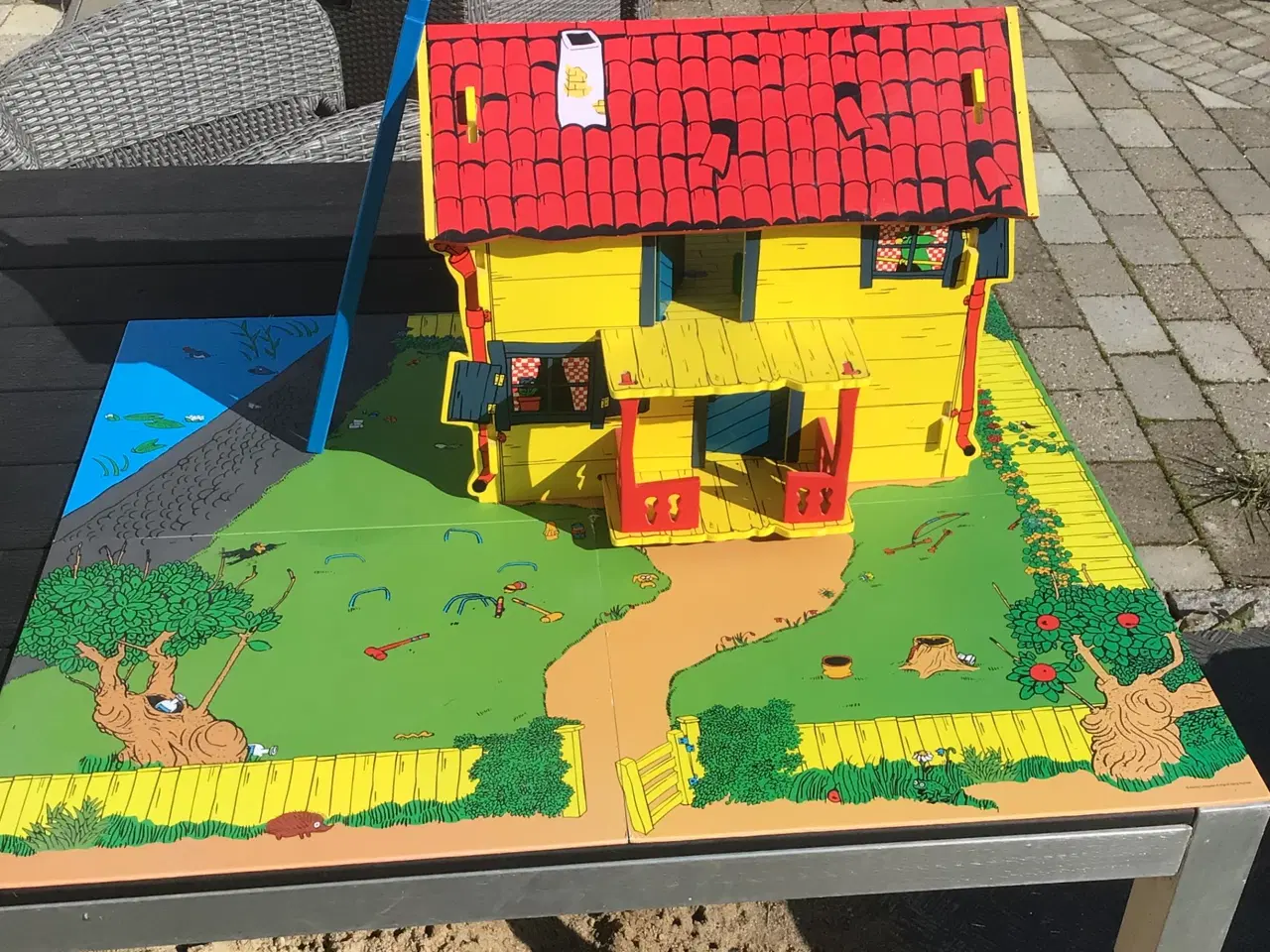 Billede 3 - Pippi legetøjshus og sørøverskib
