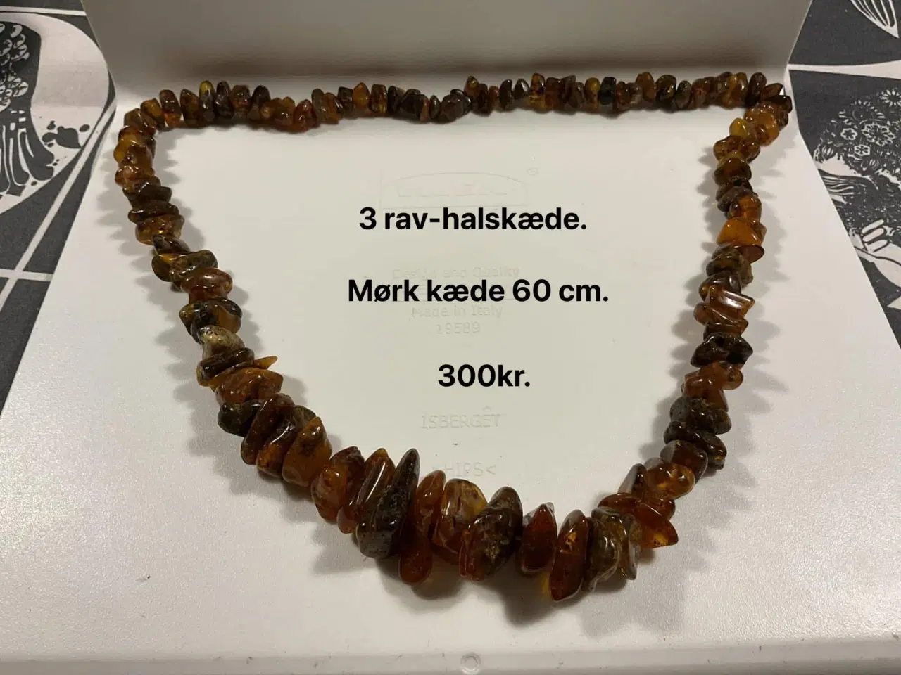 Billede 3 - 4 rav halskæder, se billeder for pris.