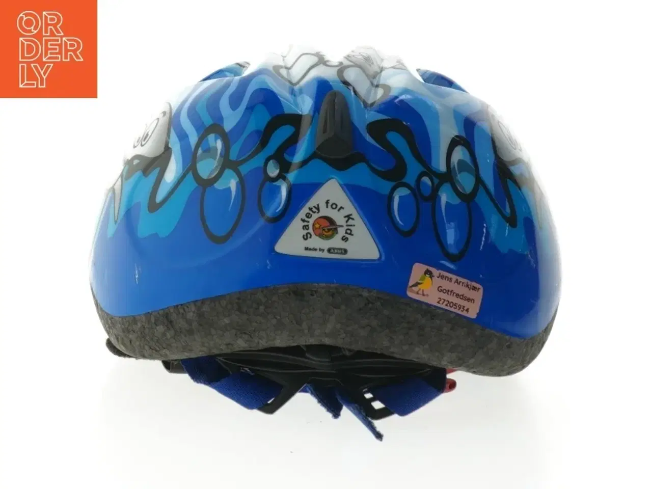 Billede 4 - Børnehjelm med havdyr fra Abus (str. 25x20 cm)