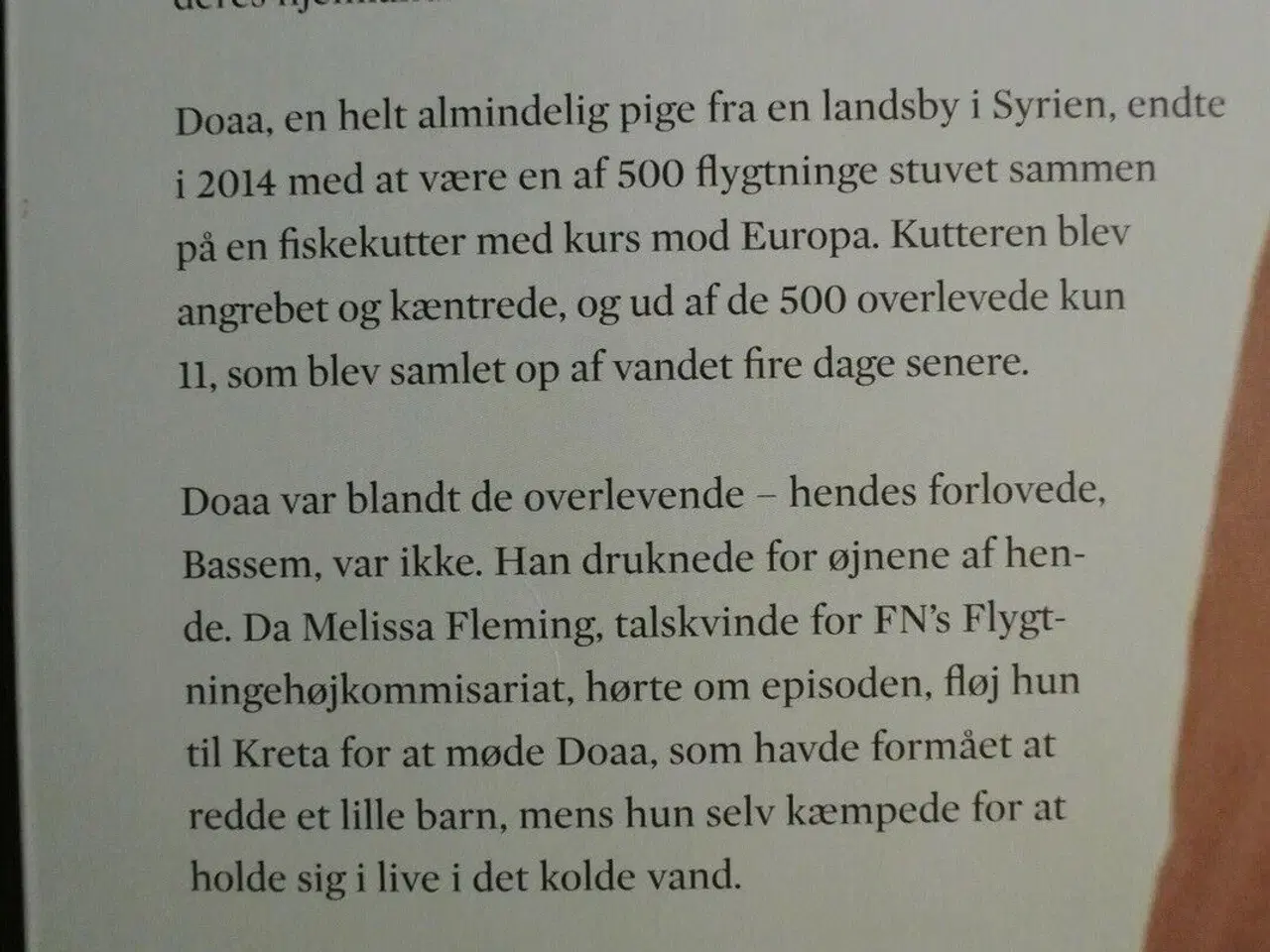Billede 3 - håb - historien om doaa, af melissa fleming, emne: