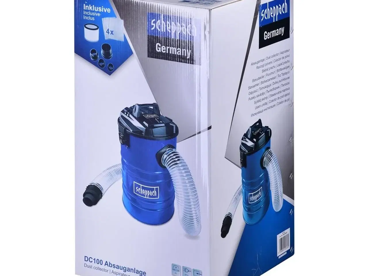Billede 10 - Scheppach DC100 industristøvsuger 65 l - 1.200 W