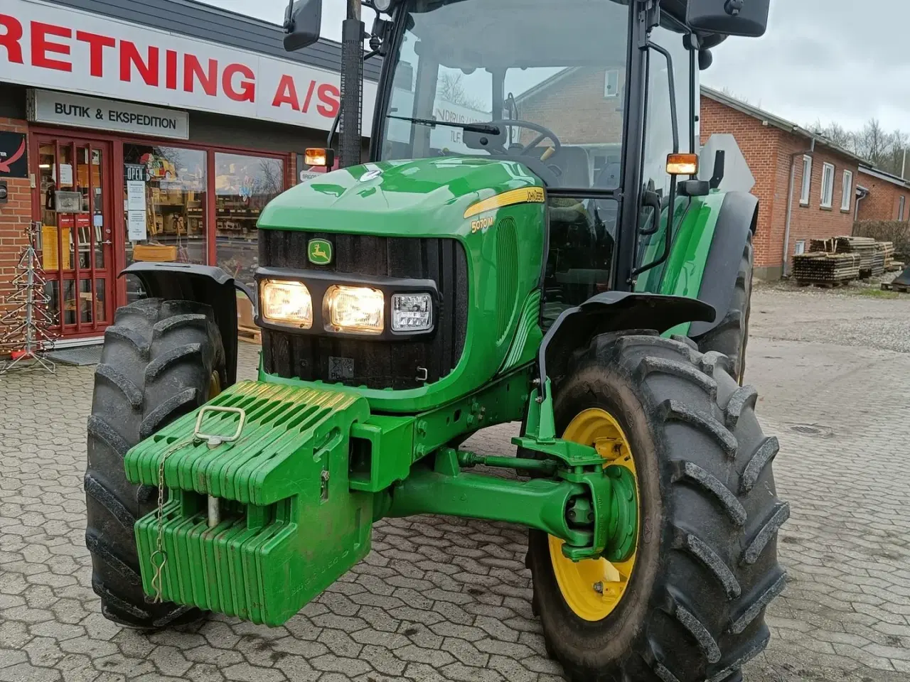 Billede 4 - John Deere 5070M med 40 km/t gearkasse