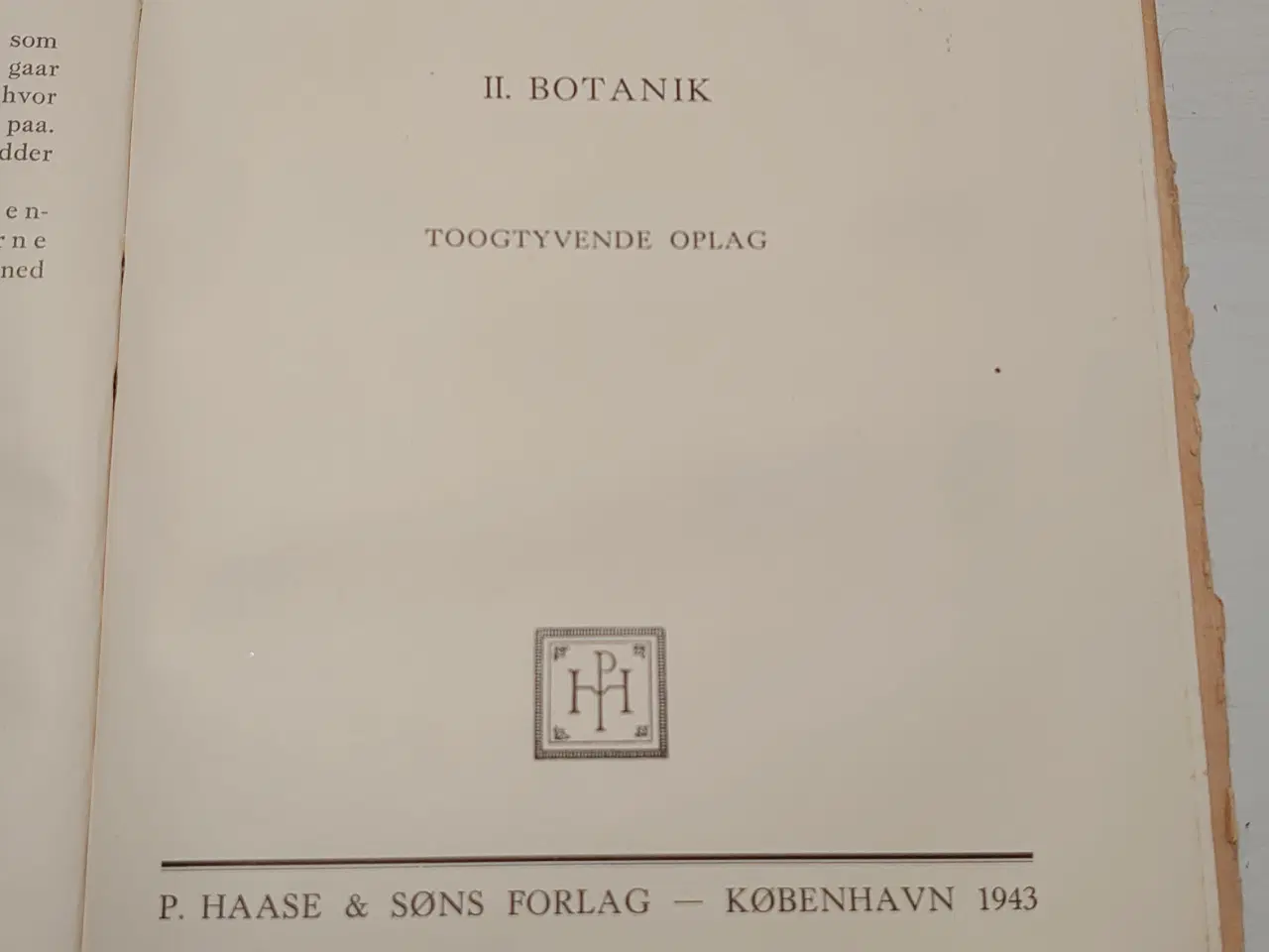 Billede 4 - Vilhelm Balslev:Naturhistorie for Folkeskolen.1943