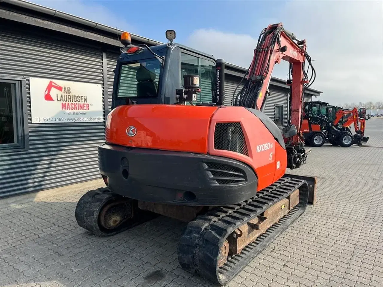 Billede 14 - Kubota KX080-4 Rotortilt centralsmørring