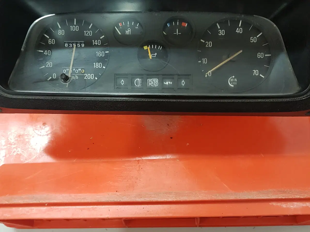 Billede 1 - ford escort mk2 rs2000 spedometer