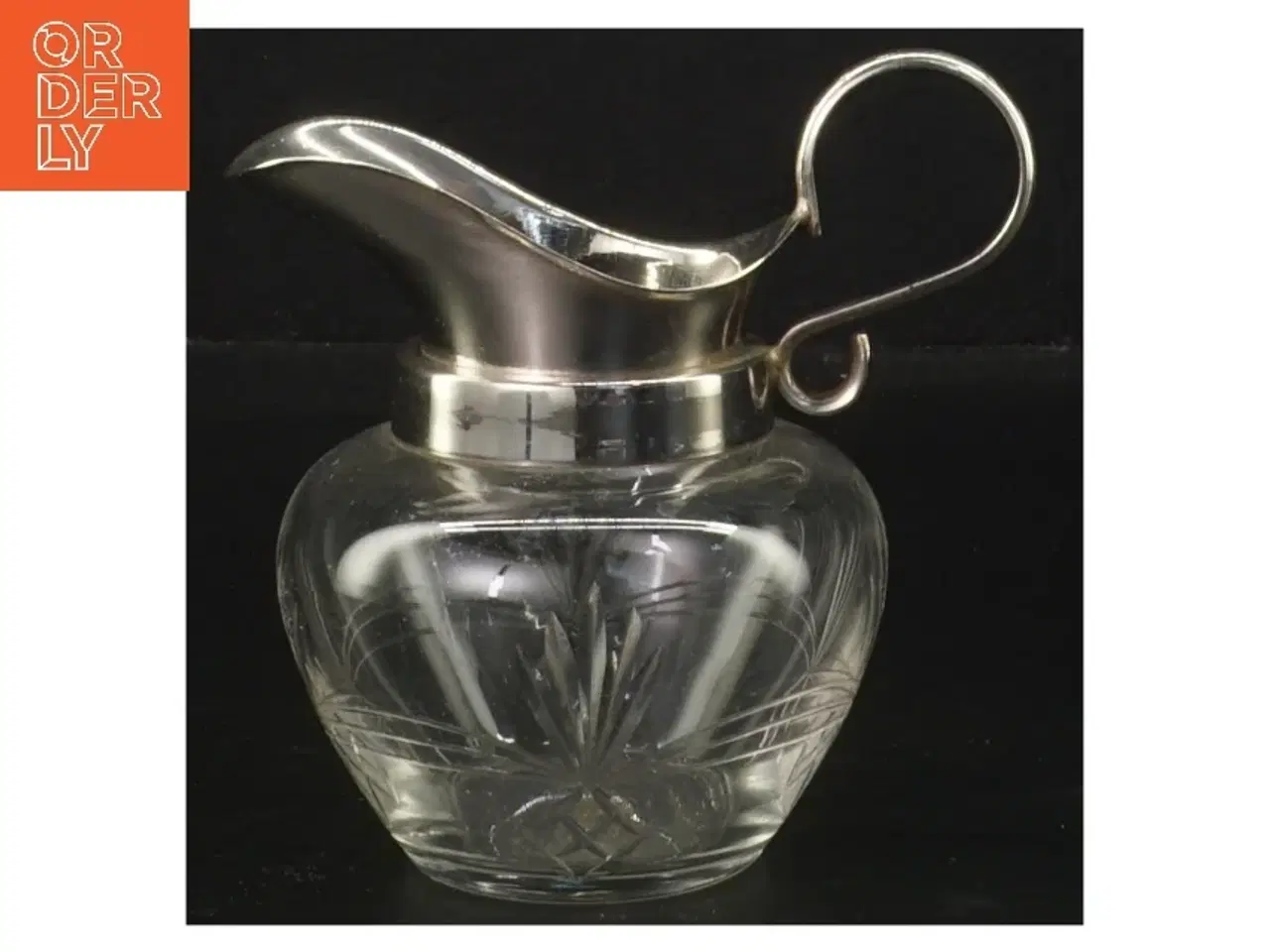 Billede 1 - Sovsekande i glas og metal (str. 9,5 cm)