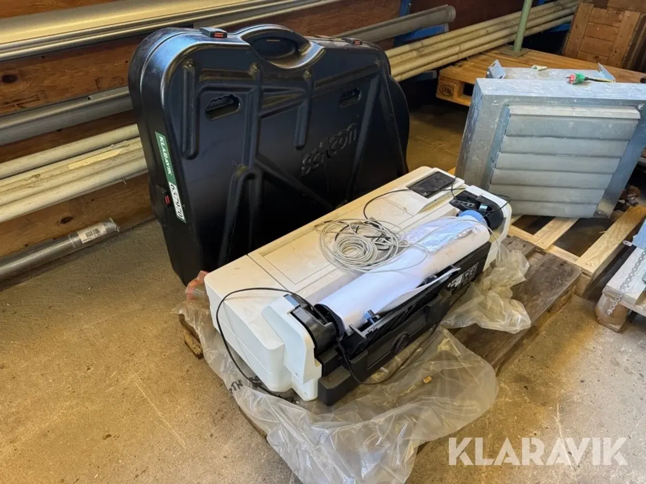 Billede 1 - Storformat printer - Transportkasse HP DesignJet T125 24” Plotter