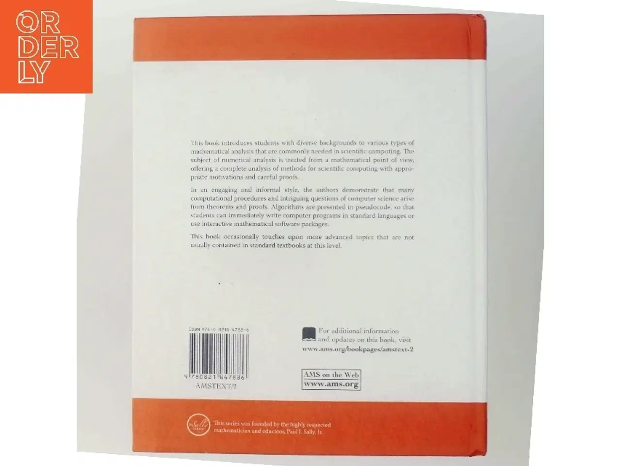 Billede 3 - Numerical analysis : mathematics of scientific computing (Bog)