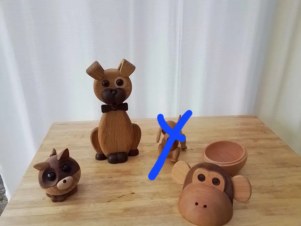 Billede 1 - Træfigurer 