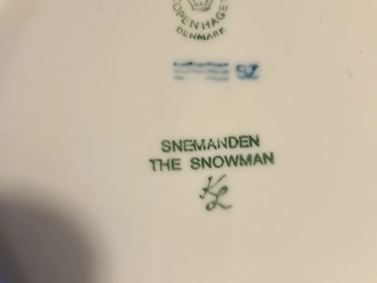 Billede 3 - Royal juleplatte 1985 snemanden  