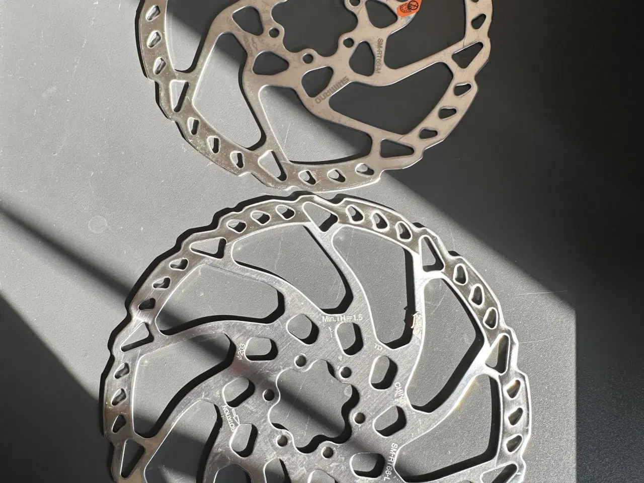 Billede 1 - Shimano Komplet bremseskive sæt 