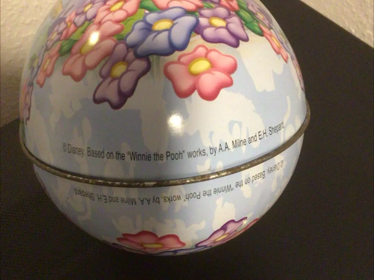 Billede 3 - Metal æg med Peter plys og tigerdyret