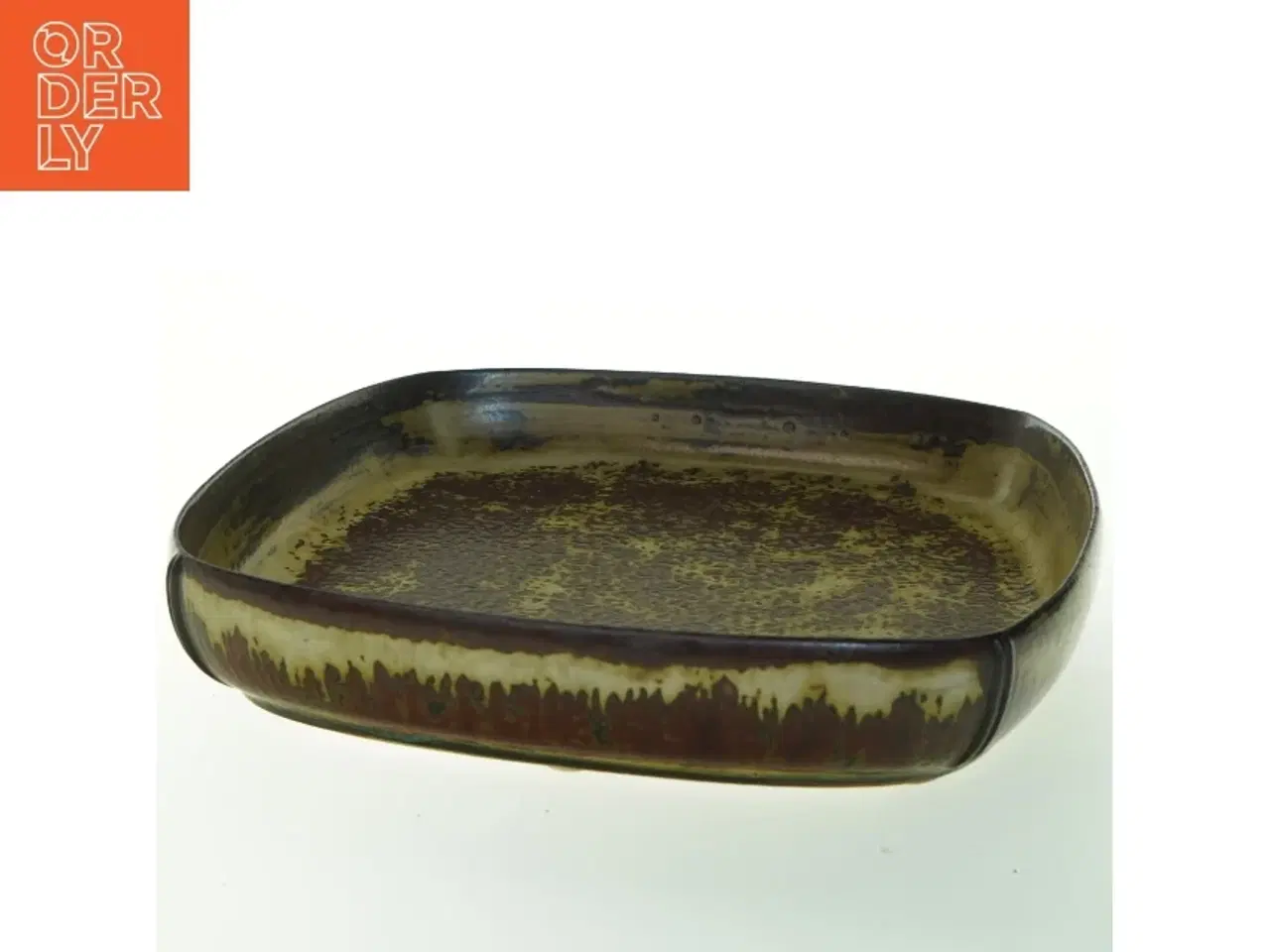 Billede 2 - Keramisk fad fra Royal Copenhagen (str. 31x31 cm)