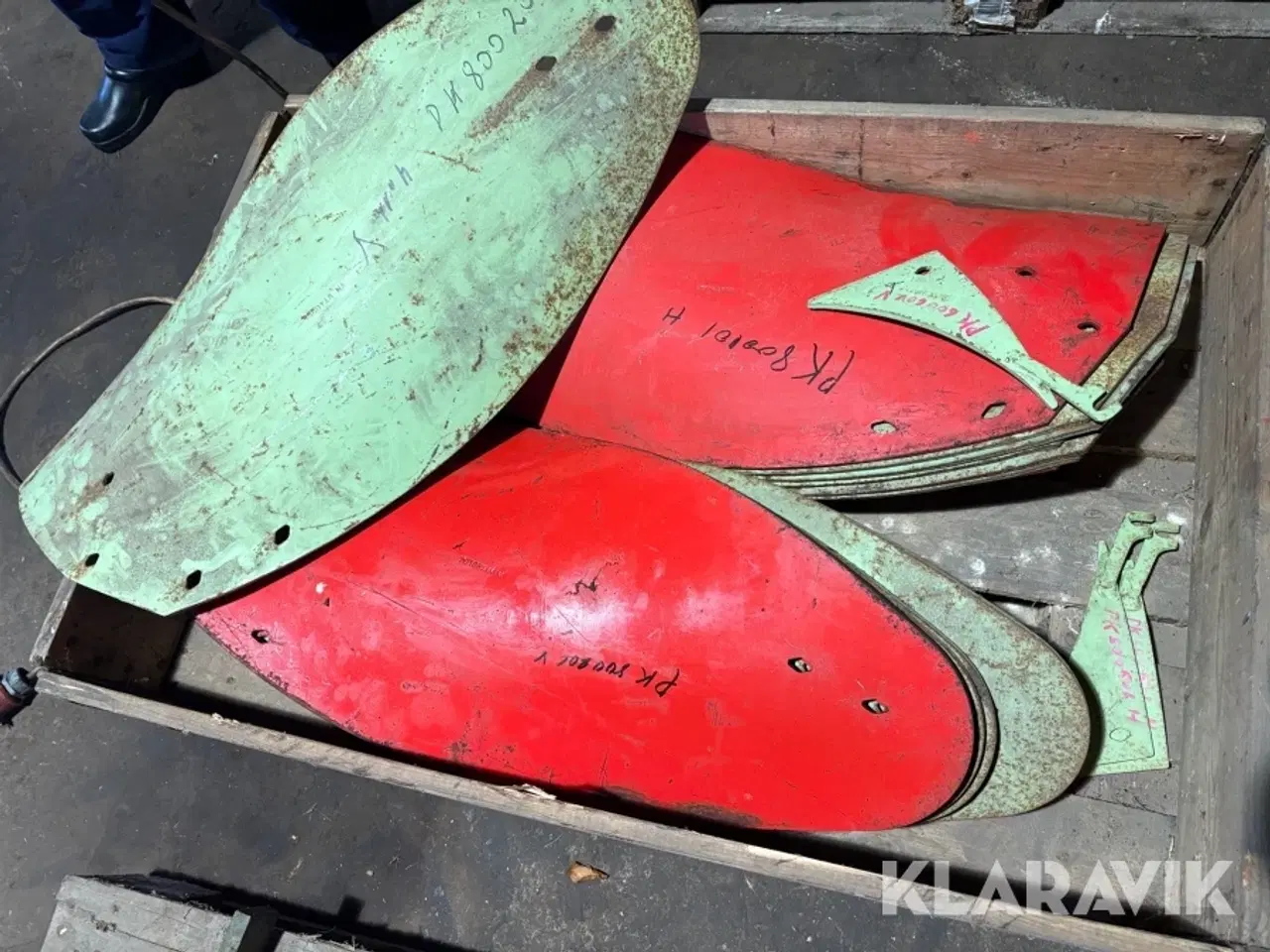 Billede 2 - Muldplader Vogel og Noot 13 styk