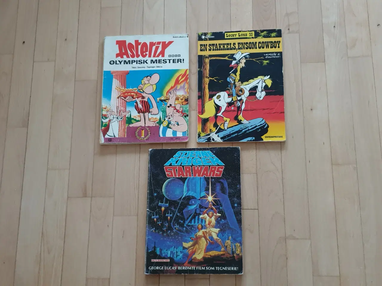 Billede 1 - Tegneserier 1stk5kr 3stk10kr