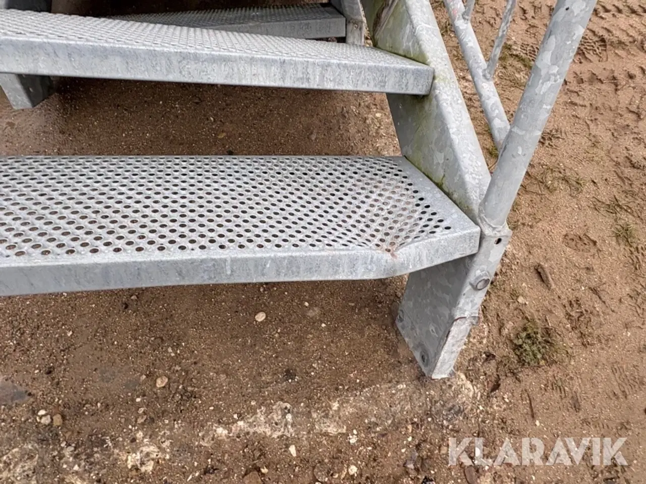 Billede 6 - Trapper plus afsats/gangbro Galvaniseret