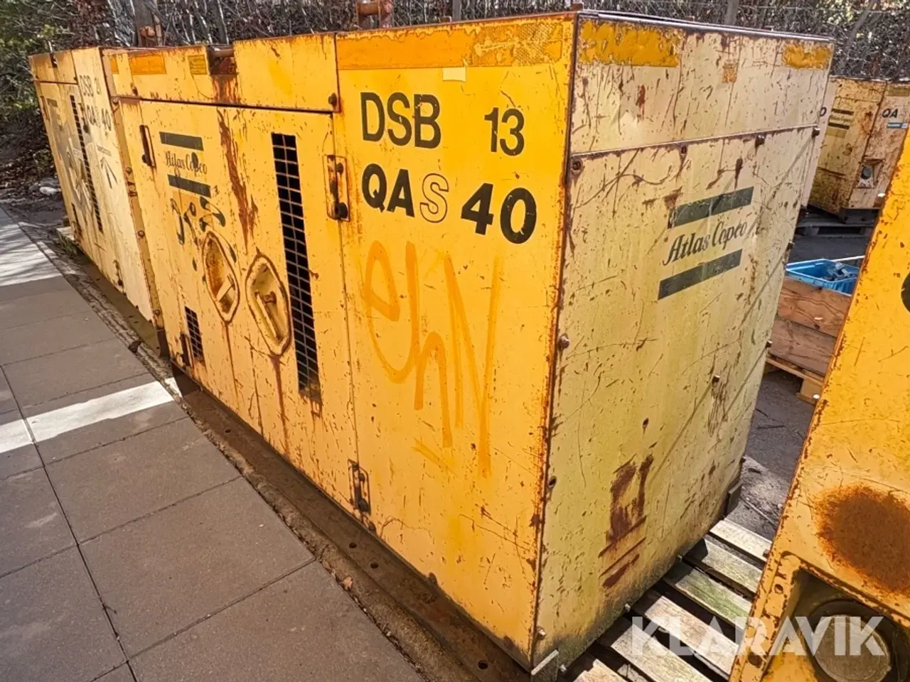 Billede 2 - Generator Atlas Copco Qas40 1 styk